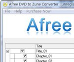 DVD to Zune Converter Afree