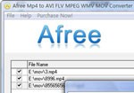 FLV to AVI MPEG MP4 Afree WMV MOV Converter