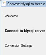 MySQL to Access