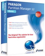 Paragon Partition Manager Home