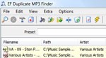 EF Duplicate MP3 Finder EF Duplicate MP3 Finder