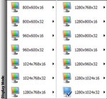 Anzeigemodus (64-Bit) Display Mode (64-bit)