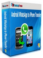 WhatsApp Backuptrans Android to iPhone Transfer