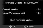 Sigma SD1 Firmware - Verbessertes Menüsystem Sigma SD1 Firmware