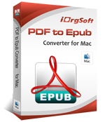 PDF to EPUB Converter iOrgSoft Mac