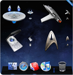 Official Star Trek Icons for Mac