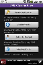 SMS Cleaner Free for Android