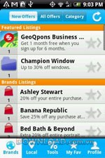 GeoQpons for Android