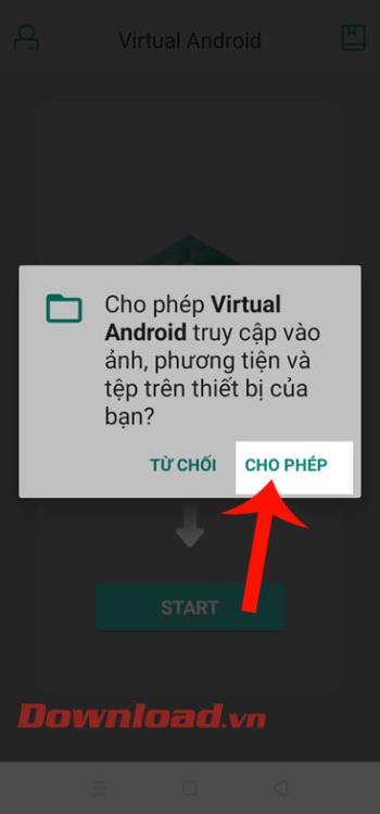 Instructions for installing virtual servers on Android phones