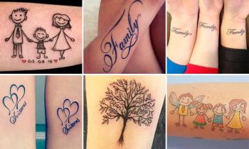 Family Tattoo: 200 gambar dan idea yang indah untuk memberi inspirasi kepada anda