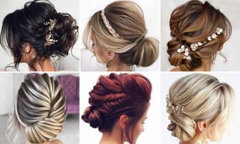 Chignon: 200 طريقة للقيام بذلك ، صور ودروس