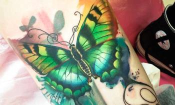 Tatouages ​​papillon: 200 PHOTOS et des idées inspirantes!