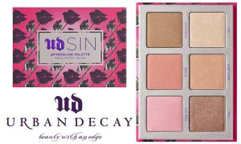 Urban Decay Sin Afterglow Highlighter Palette with blush and highlighters!