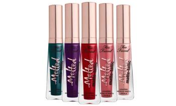 Матовые жидкие губные помады Too Faced Melted с эффектом металлик