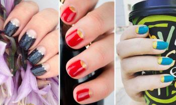 Half Moon Manicure: what it is and how to do it