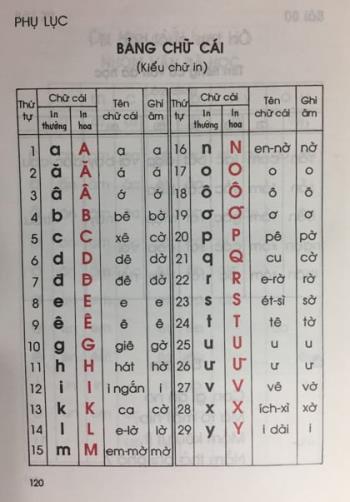 Graad 1 - Hoe leer je Vietnamees te spellen volgens onderwijstechnologieboeken?