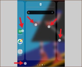 Petunjuk mengenai cara mematikan titik putih pada telefon Android