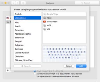 如何在 macOS 上修復缺少字母、跳躍字符等的越南語打字錯誤...