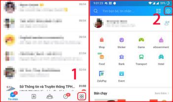 How to turn off vibration, message alert Zalo on iPhone and Android phones