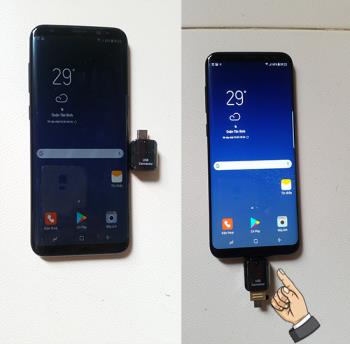 OTG را در Samsung Galaxy S8 Plus وصل کنید