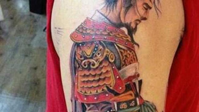 Sammlung der heißesten Samurai Tattoo Modelle heute