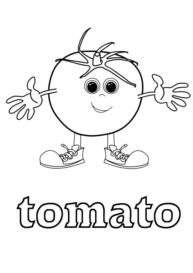 Ringkasan gambar tomat yang dilukis membantu anak-anak mengidentifikasi dengan lebih baik