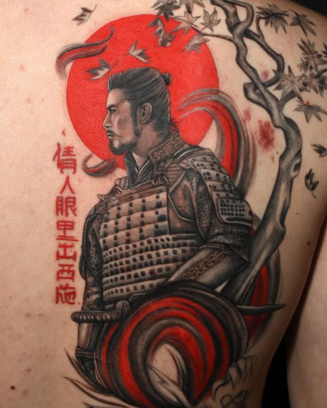 Collezione di modelli di tatuaggi Samurai più caldi di oggi