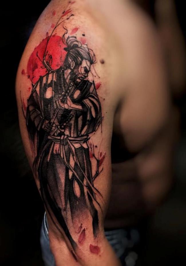 Collection des modèles de tatouage Samurai les plus en vogue aujourd'hui