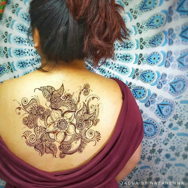 Koleksi pola tato belakang yang paling indah