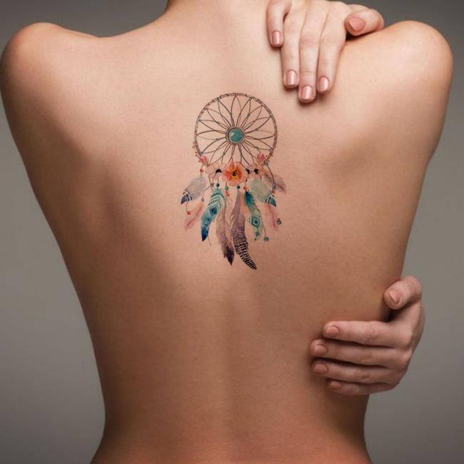 Verzameling van de mooiste back tattoo patronen
