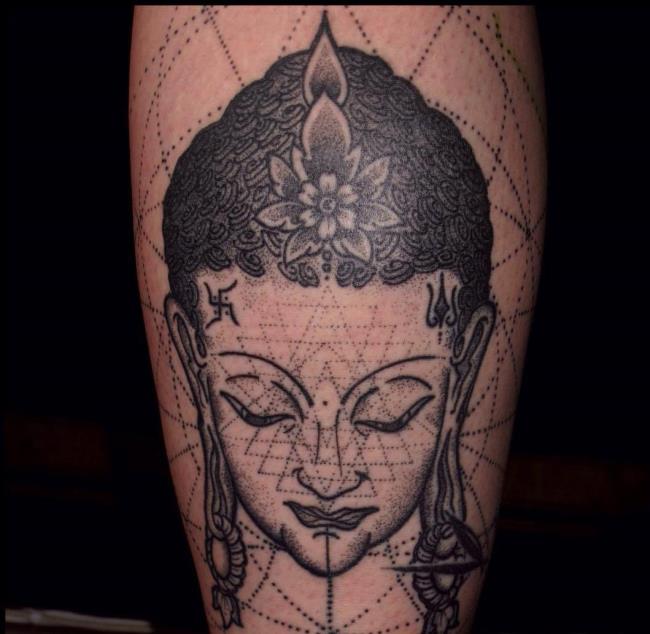 Коллекция из 50 моделей татуировок Будды и их скрытых значений