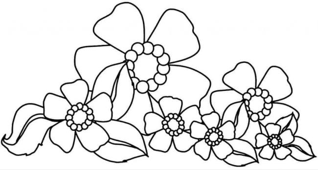 Collection of the most beautiful garden coloring pictures for kids