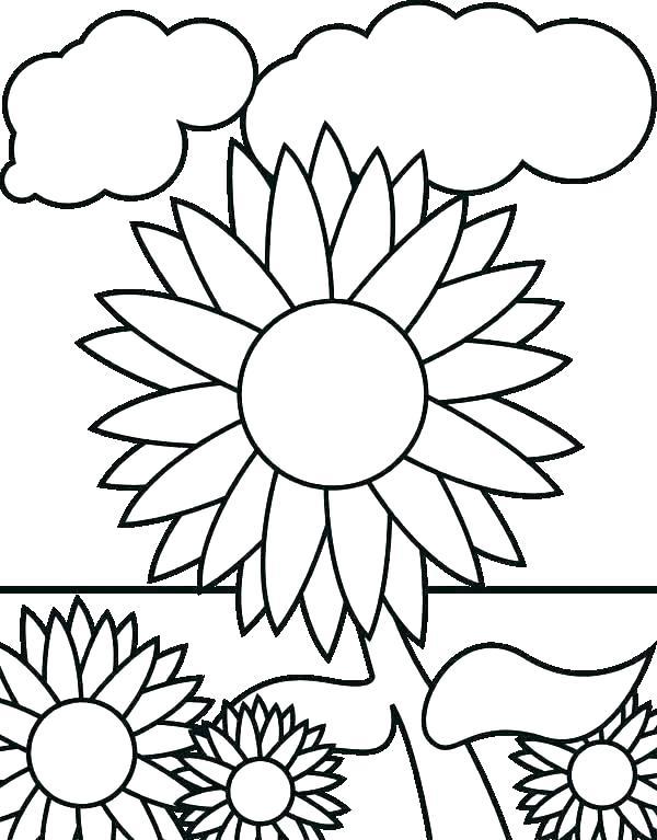 Collection of the most beautiful garden coloring pictures for kids