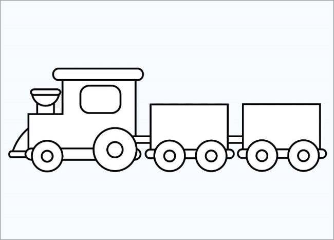 Zusammenfassung der schönen Malvorlagen des Transports