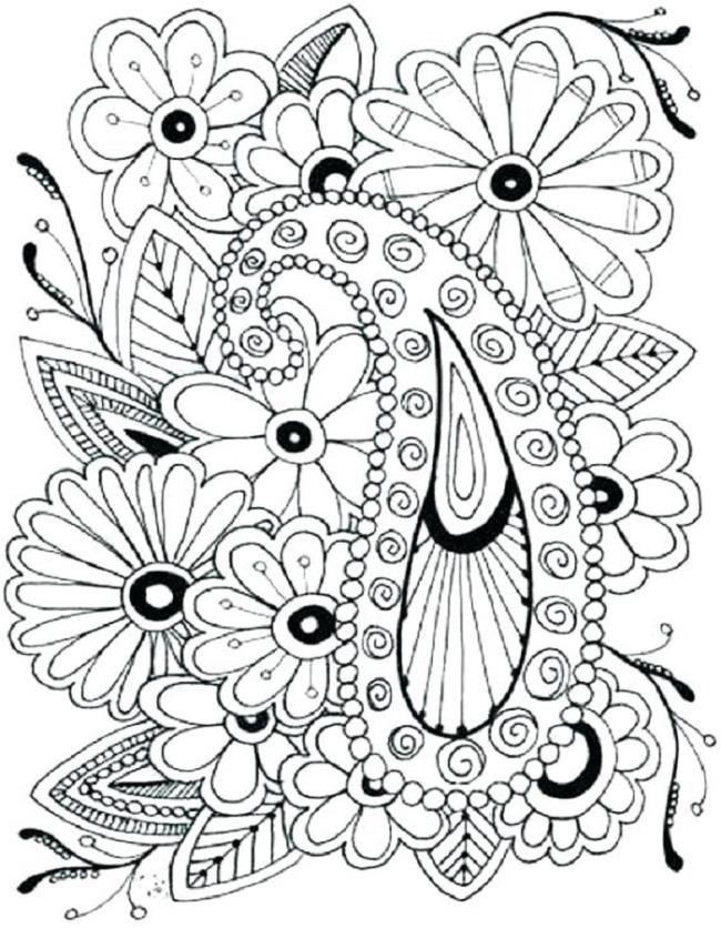 Collection of the most beautiful garden coloring pictures for kids