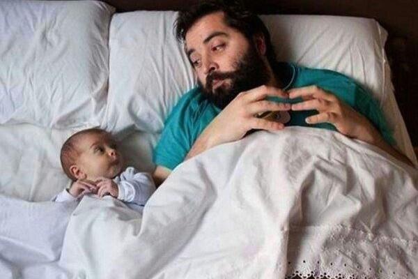 Look at super funny pictures of father and son