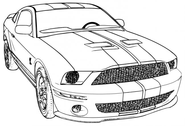 Collection of beautiful police car coloring pictures