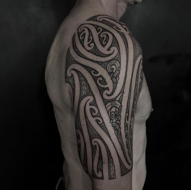 Summary of extremely mysterious Maori tattoo patterns