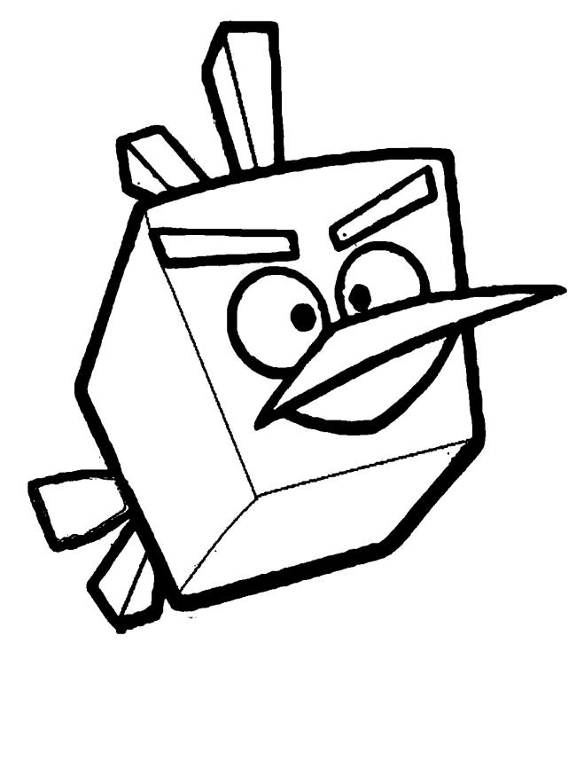 Collection of the best Angry Birds coloring pictures for kids
