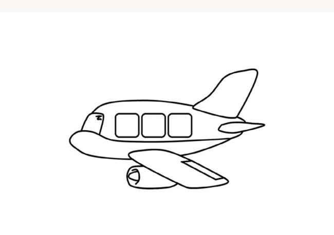 Resumo das mais belas imagens para colorir de avião