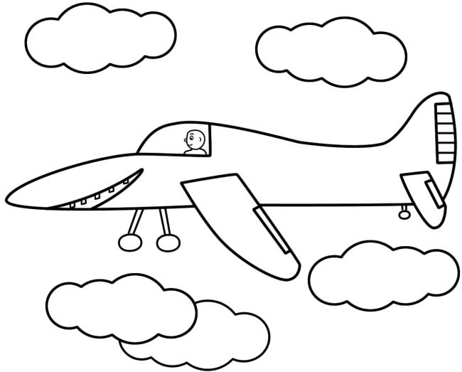 Summary of the most beautiful plane coloring pictures