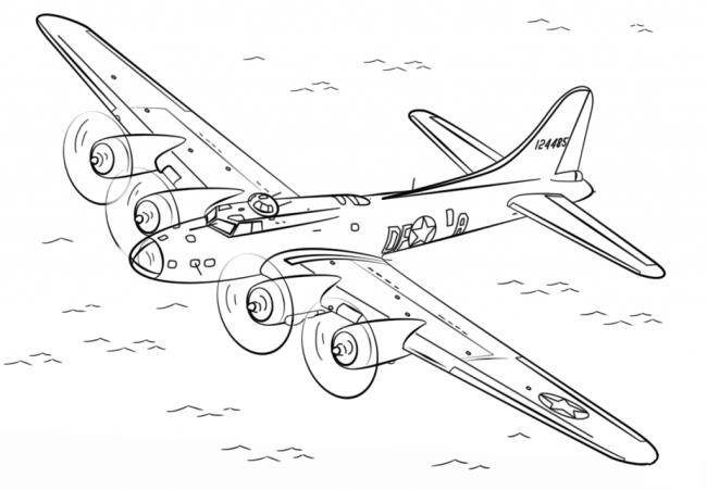 Summary of the most beautiful plane coloring pictures