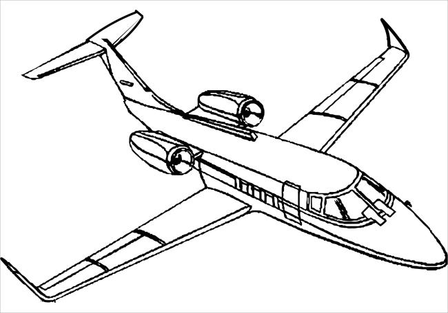 Summary of the most beautiful plane coloring pictures