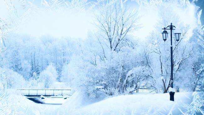 Winter landscape images as a beautiful wallpaper