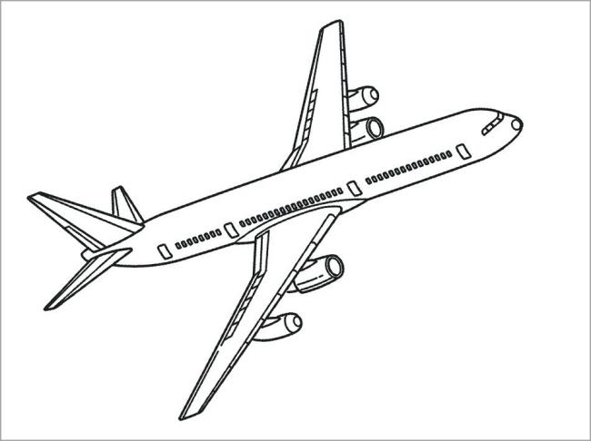 Summary of the most beautiful plane coloring pictures