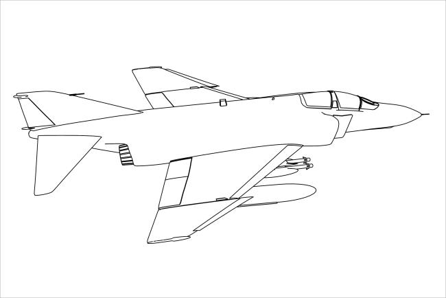 Summary of the most beautiful plane coloring pictures