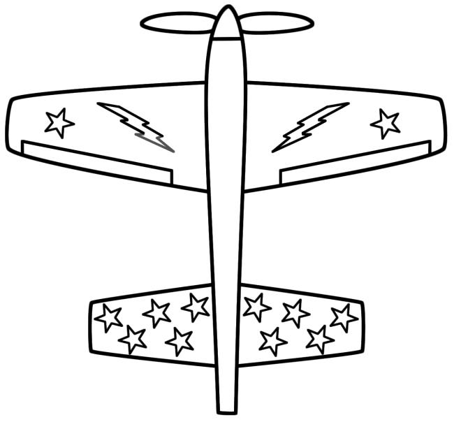 Summary of the most beautiful plane coloring pictures