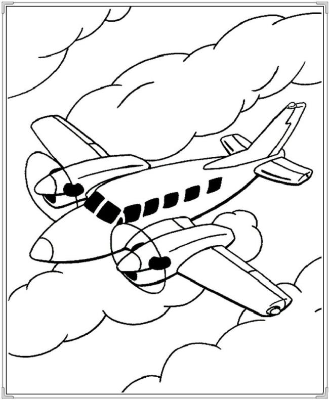 Summary of the most beautiful plane coloring pictures