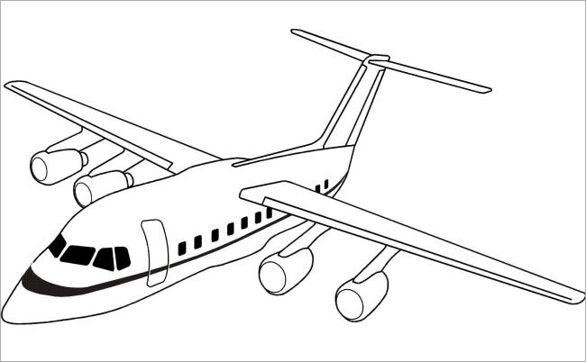 Summary of the most beautiful plane coloring pictures