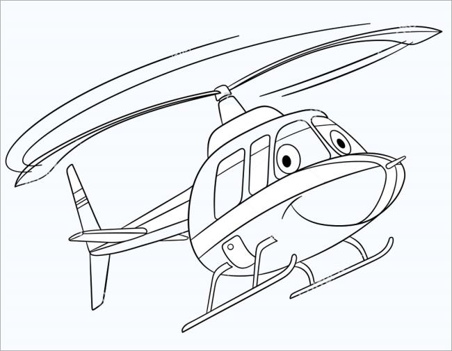 Summary of the most beautiful plane coloring pictures